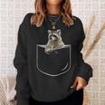 Raccoon Pocket T-Shirt - Cozy Unisex Graphic Top | Fun Animal Gift Gifts for Her