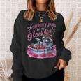 Raccoon Sweatshirt – Cute Strawberry Jam Design for Animal Lovers Gifts for Her