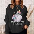 Raccoonicorn Sweatshirt - Cute Unicorn Raccoon Gift for Animal Lovers Gifts for Her