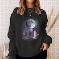 Rats Howling At The Moon Sweatshirt - Whimsical Unisex Hoodie Gifts for Her