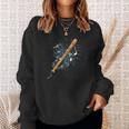 Recorder Instrument Orchestra Musician Sweatshirt Geschenke für Sie