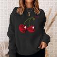 Red Cherry Cherry Cherry Sweatshirt Geschenke für Sie