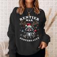 Reindeer Was Out Sold Out Raccoon Christmas Sweatshirt Geschenke für Sie