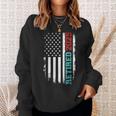 Retired 2025 Us American Flag For Retirement And Pensioner Sweatshirt Gifts for Her