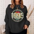 Retro 27 Yearsintage 1995 Limited Edition 27Th Birthday S Sweatshirt Geschenke für Sie