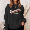 Rétro Années 80 Brownsville Texas Tx Sweater e Cadeaux pour elle