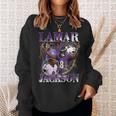 Retro Lamar Jacks0n Vintage 90S Graphic Sweatshirt Gifts for Her