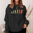 Retro Snowboard Evolution For Snowboarder Sweatshirt Geschenke für Sie