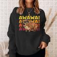 Rock Hyrax Lover Awawa Marmot Dassie Sweatshirt Geschenke für Sie