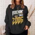 Rockin' Since 2006Intage Rock Music Fan 17Th Birthday Sweatshirt Geschenke für Sie