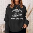 Sägespäne Sind Männer Glitzer Holzfälller Sweatshirt Geschenke für Sie