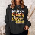 Scary Lunch Lady School Cafeteria Halloween Lunch Lady Sweatshirt Gifts for Her