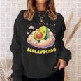 Schlavocado Official Sleep Avocado Sleep Sweatshirt Geschenke für Sie