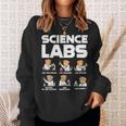 Science Labs Dogs Labrador Retriever Science Teacher Sweatshirt Gifts for Her