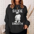 Silkie Chicken Silky Smooth Sweatshirt Gifts for Her