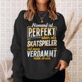 Skatspieler Skat Card Games Slogan Sweatshirt Geschenke für Sie