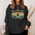 Skifahrer Herrenintage Skifahren Skifahrer Geschenk Sweatshirt Geschenke für Sie