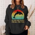 So Long And Thank You For The Whole Fishintage Sweatshirt Geschenke für Sie