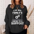 Soy Ingeniero Informático Divertido De Apoyo Técnico No Pagado De Mi Familia Camisa de entrenamiento Regalos para ella