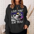 Street Cats & Trash Pandas Sweatshirt - Fun Cotton Blend for Adults Gifts for Her