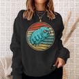 Tardigrade Water Bear Vintage 70S 80S Microbiology Science Sweatshirt Gifts for Her