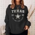 Texas The Only Star Stateintage Sweatshirt Geschenke für Sie