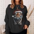 Tiger Christmas Sweatshirt Geschenke für Sie