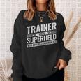 Top Trainer Hero Training Football Trainer Sweatshirt Geschenke für Sie