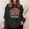 Trash Panda Spirit Animal Sweatshirt - Raccoon Enthusiast Gift Gifts for Her