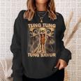 Tung Tung Tung Sahur Baseball Bat Italian Brainrot Sweatshirt Gifts for Her