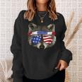 USA Patriotic Raccoon Unisex T-Shirt | July 4th Trash Panda Theme Gifts for Her