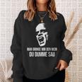 Vino Fun Man Bringe Mir Den Wein Du Dumme Sau X Choleriker Sweatshirt Geschenke für Sie