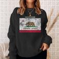 Vintage California Flag Sweatshirt Geschenke für Sie