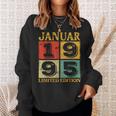 Vintage January 1995 28Th Birthday Sweatshirt Geschenke für Sie