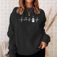 Violoncello Orchestra Heartbeat Cello Musician Cellist Sweatshirt Geschenke für Sie