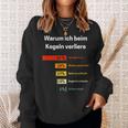 Warum Ich Beim Kegelnerloere Kegelnerlo Sweatshirt Geschenke für Sie