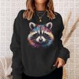 Watercolor Raccoon T-Shirt for Kids - Unisex Small | All-Season Polyester Gifts for Her