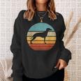 Whippet Retrointage 60S 70S Sunset Snap Perro Amantes Hombres Camisa de entrenamiento Regalos para ella