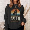 Without The Cello Life Would Bb Sweatshirt Geschenke für Sie