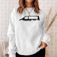 4X4 Offroad Camping T6 Outdoor Silhouette Nature Camping 4Wd Gray Sweatshirt Geschenke für Sie