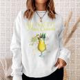 Blood Group Pina Colada Bartender Sweatshirt Geschenke für Sie