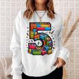 Children's 5Th Birthday With Building Blocks Idea Sweatshirt Geschenke für Sie