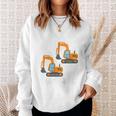 Children's Birthday I Am 2 Digger Old Boy 2 Years Sweatshirt Geschenke für Sie