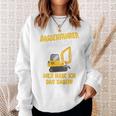 Children's Digger Driver Marlon Construction Site With Name Children's 80 Sweatshirt Geschenke für Sie