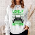 Children's Level 7 Birthday Boy Gamer 2018 7Th Birthday Sweatshirt Geschenke für Sie