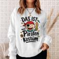 Das Ist Mein Piraten Kostü Das Ist Mein Blue Sweatshirt Geschenke für Sie