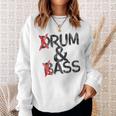 Drum And Bass Rum & Assintage Gray Sweatshirt Geschenke für Sie