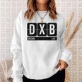 Dxb Dubai Arabic Emirate Travel Souvenir Sweatshirt Geschenke für Sie