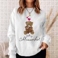 Favourite Teddy Bear Sleep With Heart Pyjamas Teddy Sweatshirt Geschenke für Sie