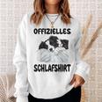 Border Collie Dog Official Sleep Sweatshirt Geschenke für Sie